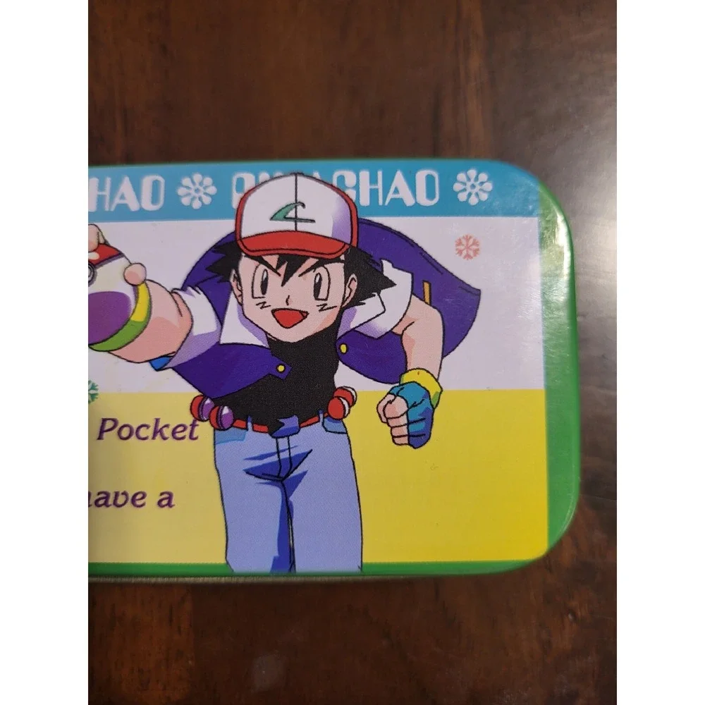 Lot Of 2 Rare Pokemon Pocket Monsters Tin Pencil Cases With Removable Trays